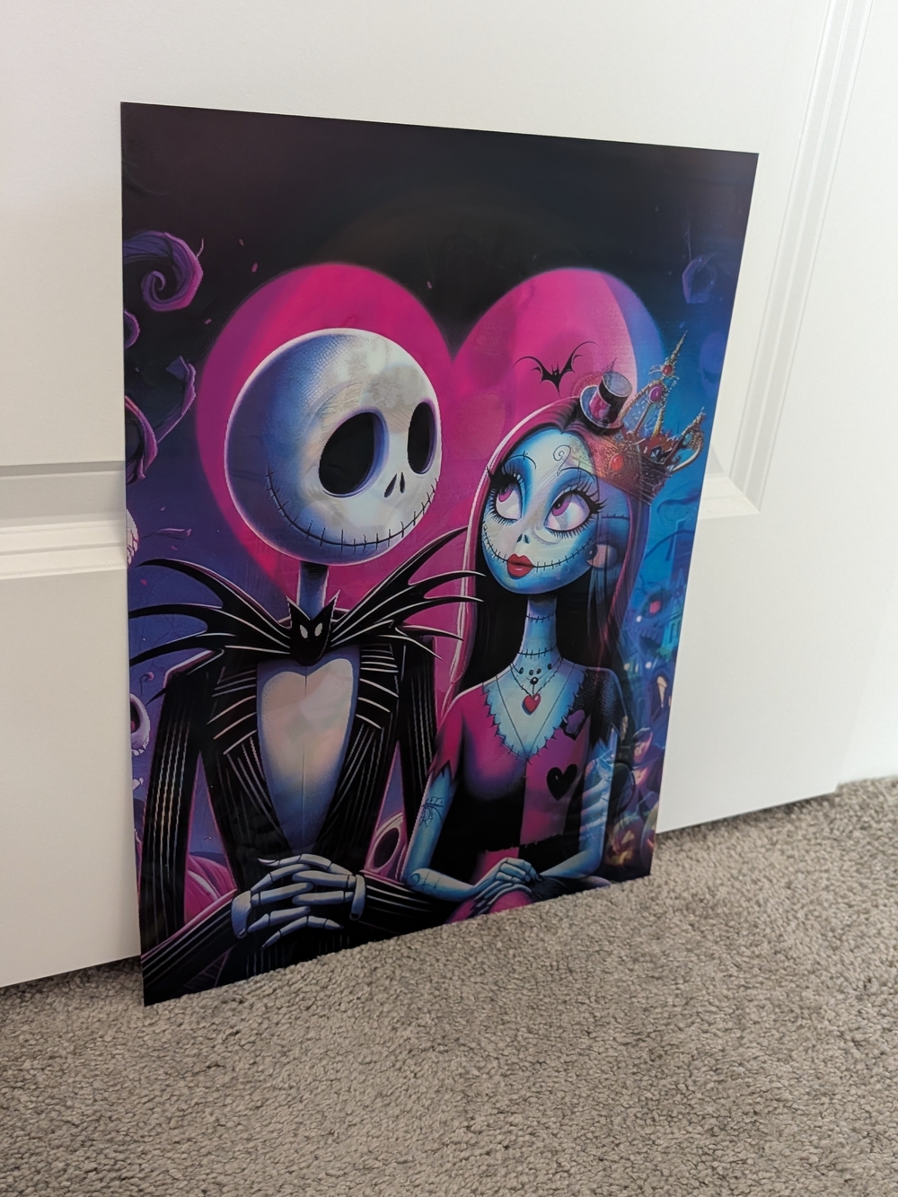 Jack & Sally 3D Lenticular Poster 12x16 Changing Image Wall Art - Picture 4 of 5